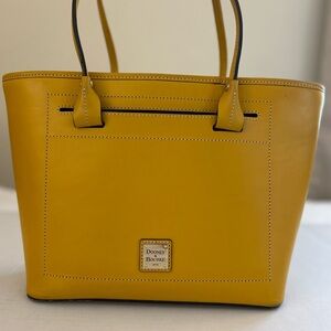 Dooney & Bourke Yellow Tote Bag